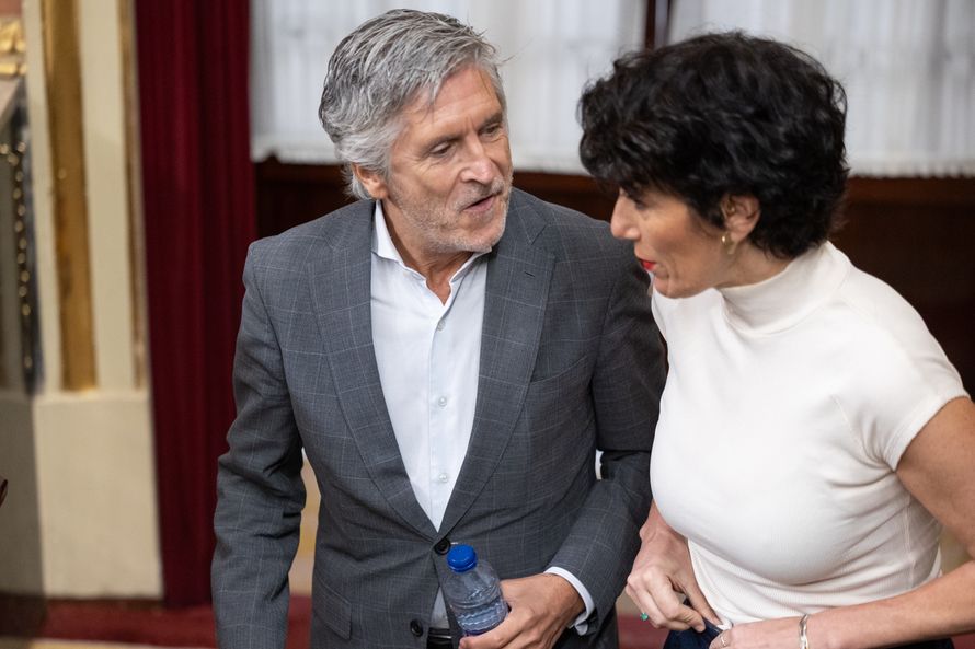 Fernando Grande-Marlaska y Elma Saiz