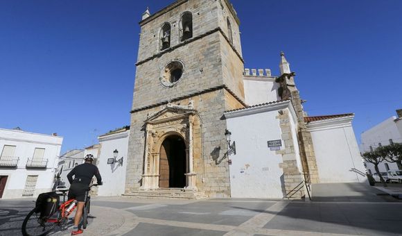 Iglesia de Santa María Magdalena, en Olivenza (Badajoz).
