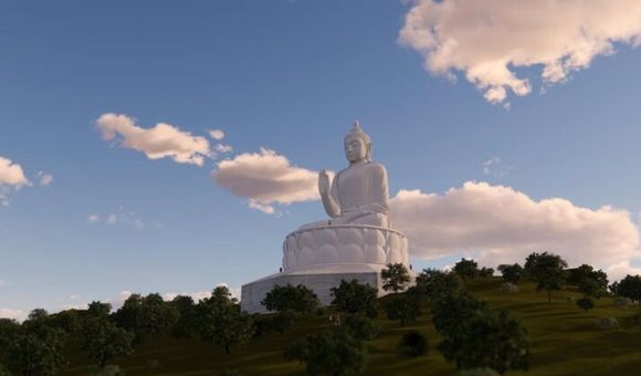 Guardiola busca emplazamiento para el gran Buda de Cáceres
