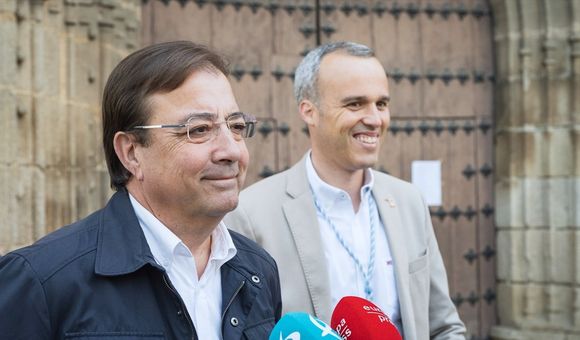 El presidente de la Junta de Extremadura, Guillermo Fernández Vara