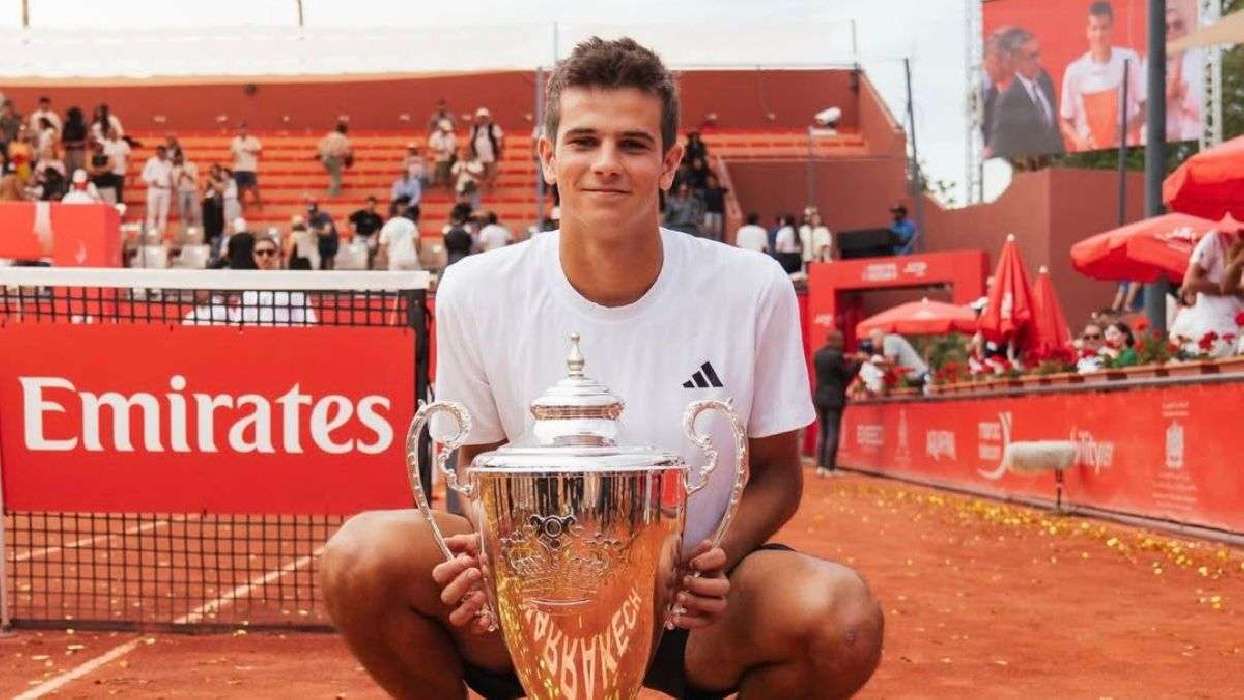 Rafa Jódar, campeón del ATP 250 de Marrakech