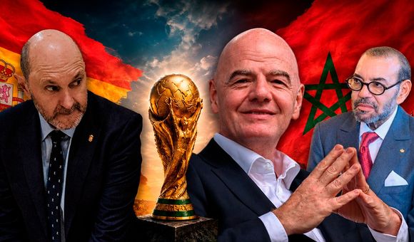 La Federación amaga con abandonar la organización del Mundial 2030 si la FIFA da la final a Marruecos