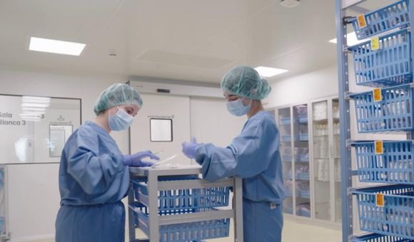 La Plataforma de Terapias Avanzadas del Hospital Sant Joan de Déu Barcelona.