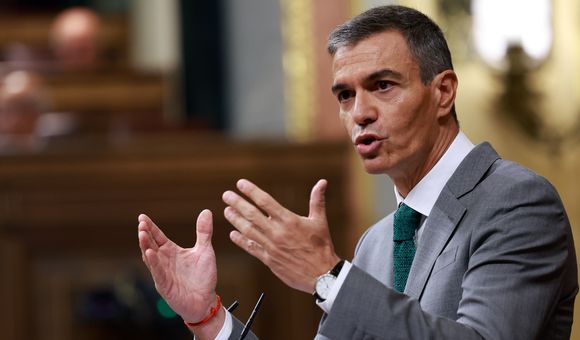El presidente del Gobierno, Pedro Sánchez