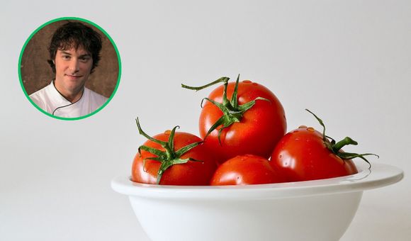 Jordi Cruz explica cómo hacer una ensalada de tomate