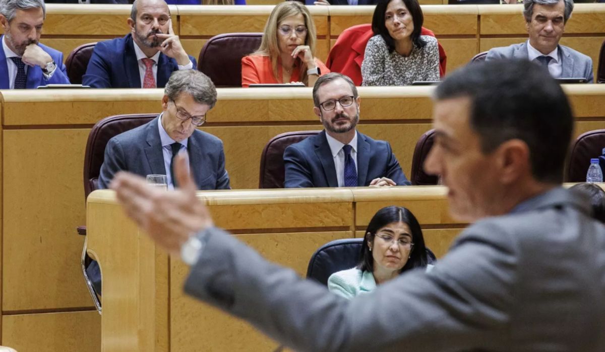 Cara a cara de Sánchez y Feijóo en el Senado con la crisis por el 'solo ...