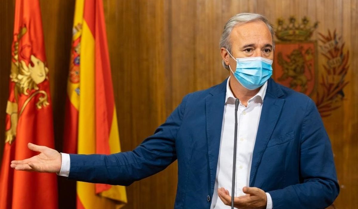 Azcón, alcalde de Zaragoza, el favorito para presidir el PP de Aragón