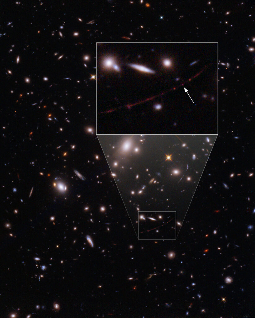 El telescopio Hubble detecta la estrella más lejana jamás observada