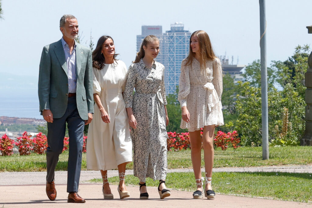 La princesa Leonor viaja a España por sorpresa para la fiesta de cumpleaños  del rey Felipe